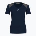 Tricou de tenis pentru femei HEAD Club 22 Tech Albastru marin 814431