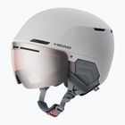 Cască de schi pentru femei HEAD Cinema W white/silver red