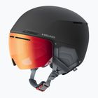 Cască de schi pentru femei HEAD Cinema Pro W grey/red yellow