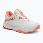 Încălțăminte de padel pentru femei HEAD Motion Team white/ coral