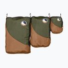 Set de organizatoare Ticket To The Moon Travel Cube Set 3 buc. brown/army green