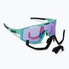 Bliz Fusion Nano Optics Nordic Light S2 ochelari de ciclism mat turcoaz/begonia/albastru violet multi