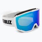 Ochelari de schi Bliz Spark white/smoke&blue