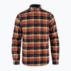 Cămașă pentru bărbați Fjällräven Singi Heavy Flannel autumn leaf/dark navy