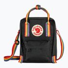 Borsetă Fjällräven Kanken Rainbow Sling 2,5 l black/rainbow pattern