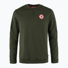 Bluză pentru bărbați Fjällräven 1960 Logo Badge Sweater deep forest