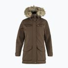 Geacă călduroasă de damă Fjällräven Nuuk Parka dark oak
