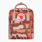 Rucsac de oraș Fjällräven Kanken Graphics Mini 7 l chalkrose/hidden animals