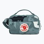 Borsetă Fjällräven Kanken Graphics Hip Pack nimbus blue/hidden animals