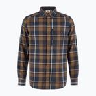 Cămașă pentru bărbați Fjällräven Fjällglim Regular wood brown/black oak