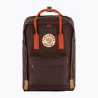 Rucsac de oraș Fjällräven Kanken Koncept Laptop 15" 18 l black oak/rowan red