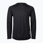 Longsleeve de ciclism pentru bărbați POC DH Jersey carbon black