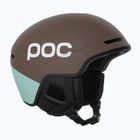 Cască de schi POC Obex Contour bronzite brown matt/lazurite blue matt