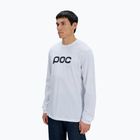 Bluză cu mânecă lungă POC Tee hydrogen white/lazurite blue