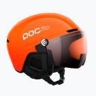 Cască de schi pentru copii POC POCito Obex Visor S2 Jr fluo orange/clarity pocito/partly sunny/lt orange