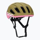 Cască de ciclism POC Amidal olivine green matt/thulite pink matt