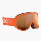 Ochelari de schi pentru copii POC POCito Retina Jr S2 fluorescent orange/partly sunny light orange