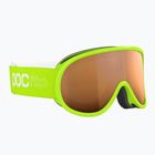 Ochelari de schi pentru copii POC POCito Retina Jr S2 fluorescent yellow/green/partly sunny light orange