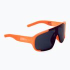 Ochelari de ciclism pentru copii POC Aspire POCito fluo orange translucent/equalizer grey space