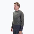 Longsleeve de ciclism pentru bărbați POC MTB Pure epidote green/sylvanite grey
