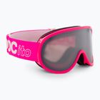 Ochelari de schi pentru copii POC POCito Retina fluorescent pink/clarity pocito