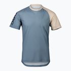 Tricou de ciclism pentru bărbați POC MTB Pure calcite blue/light sandstone beige