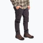 Pantaloni de trekking pentru bărbați Pinewood Värnamo Serengeti d.anthracite