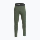 Pantaloni termici pentru bărbați Pinewood Abisko Merino Base Layer d.mossgreen