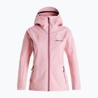 Jachetă softshell pentru femei Peak Performance Explore Hood roz G77109050