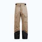 Pantaloni de schi pentru bărbați Peak Performance Edge Insulated avid beige