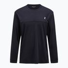 Longsleeve pentru bărbați Peak Performance Trail Wool Blend black