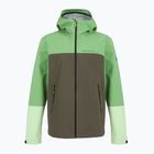 Geacă de ploaie pentru bărbați Peak Performance Trail Hipe Shell Jacket peppermint/pine needle/green