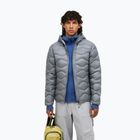 Geacă cu puf pentru bărbați Peak Performance Helium Down Hood lt grey/antarctica
