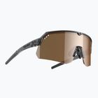 Ochelari de soare Tripoint 001 Treriksroset TRI-X Polarized shiny black/brown/silver mirror