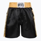 Pantaloni scurți de box pentru bărbați Cleto Reyes Satin Boxing black/gold