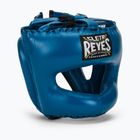 Casca de box Cleto Reyes With Pointed Face Nylon Bar albastru