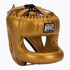 Cască de box Cleto Reyes With Round Face Bar gold