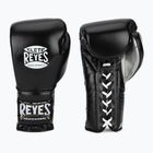 Mănuși de box Cleto Reyes Traning Thumb black/silver