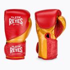 Mănuși de box Cleto Reyes High Precision Training Leather red/gold