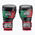 Mănuși de box Cleto Reyes Velcro Sparring black/red/white green red