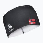 Bentiță ODLO Competition Fan Warm black/norwegian flag
