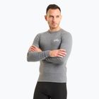 Bluză termică pentru bărbați ODLO Active Warm Originals Bl Top Crew Neck odlo steel grey melange
