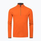 KJUS bărbați Feel Half-Zip tricou de schi portocaliu MS25-E06