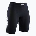Pantaloni scurți X-Bionic Invent 4.0 Run Speed pentru femei, negru opalin/alb arctic