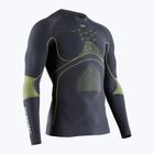 Bluză termică pentru bărbați X-Bionic Energy Accumulator 4.0 charcoal/yellow