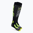 Șosete de snowboard X-Socks Snowboard 4.0 negru/gri/galben-feton