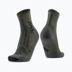 Șosete X-Socks Hike Discover Ankle dark sage/black