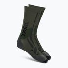 Șosete X-Socks Hike Discover Crew green/black