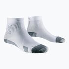 Șosete X-Socks Run Discover Ankle alb arctic/gri perlă