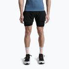 Pantaloni scurți de alergare pentru bărbați X-Bionic Twyce Race 2in1 black/charcoal